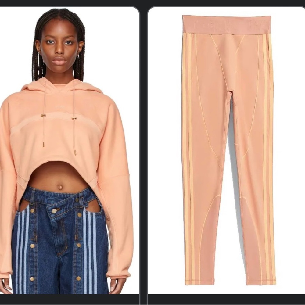 Brand New Ivy Park matching set. (Leggings and hoodie).